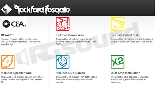 Rockford Fosgate RFK4D