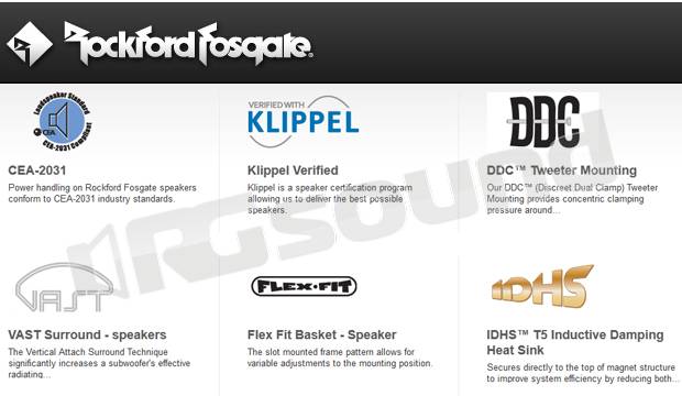 Rockford Fosgate T3652-S