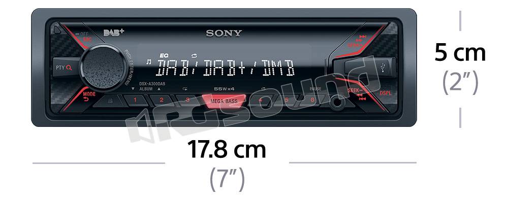 Sony DSX-A300DAB