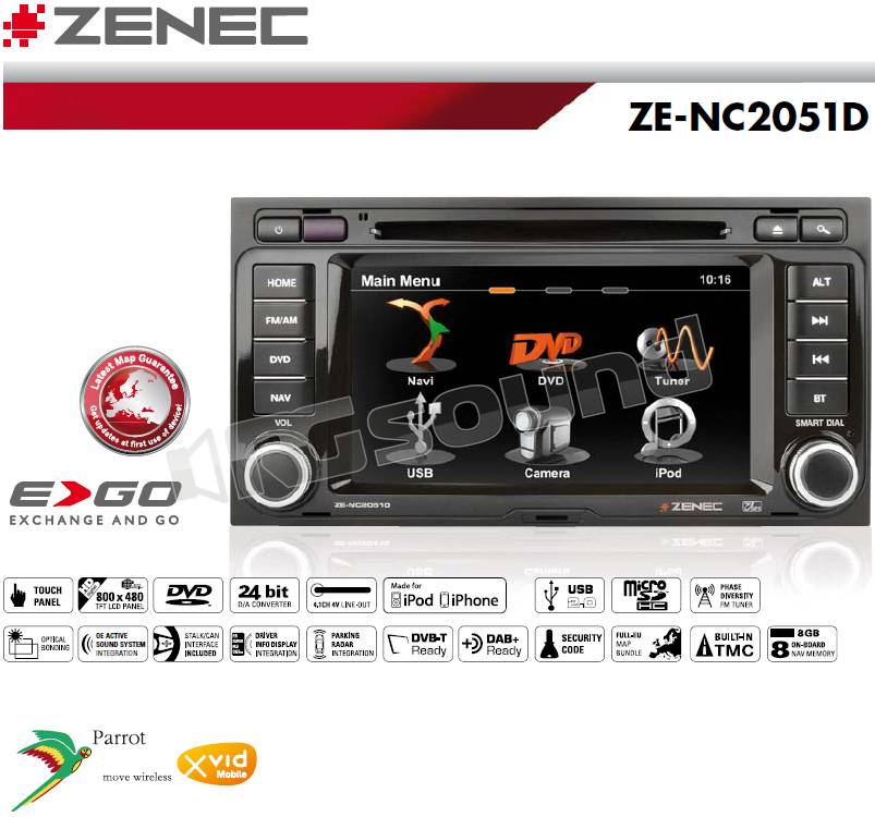 Zenec ZE-NC2051D