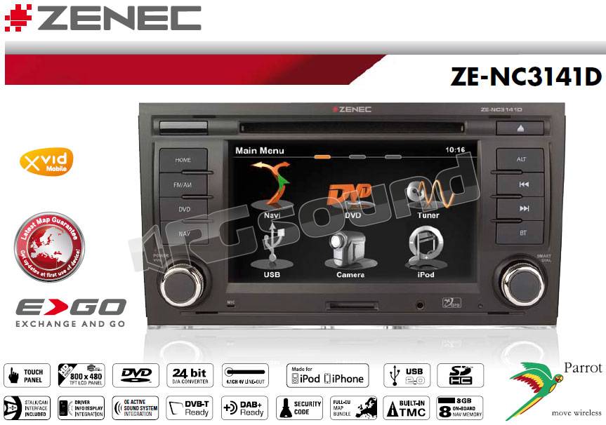 Zenec ZE-NC3141D