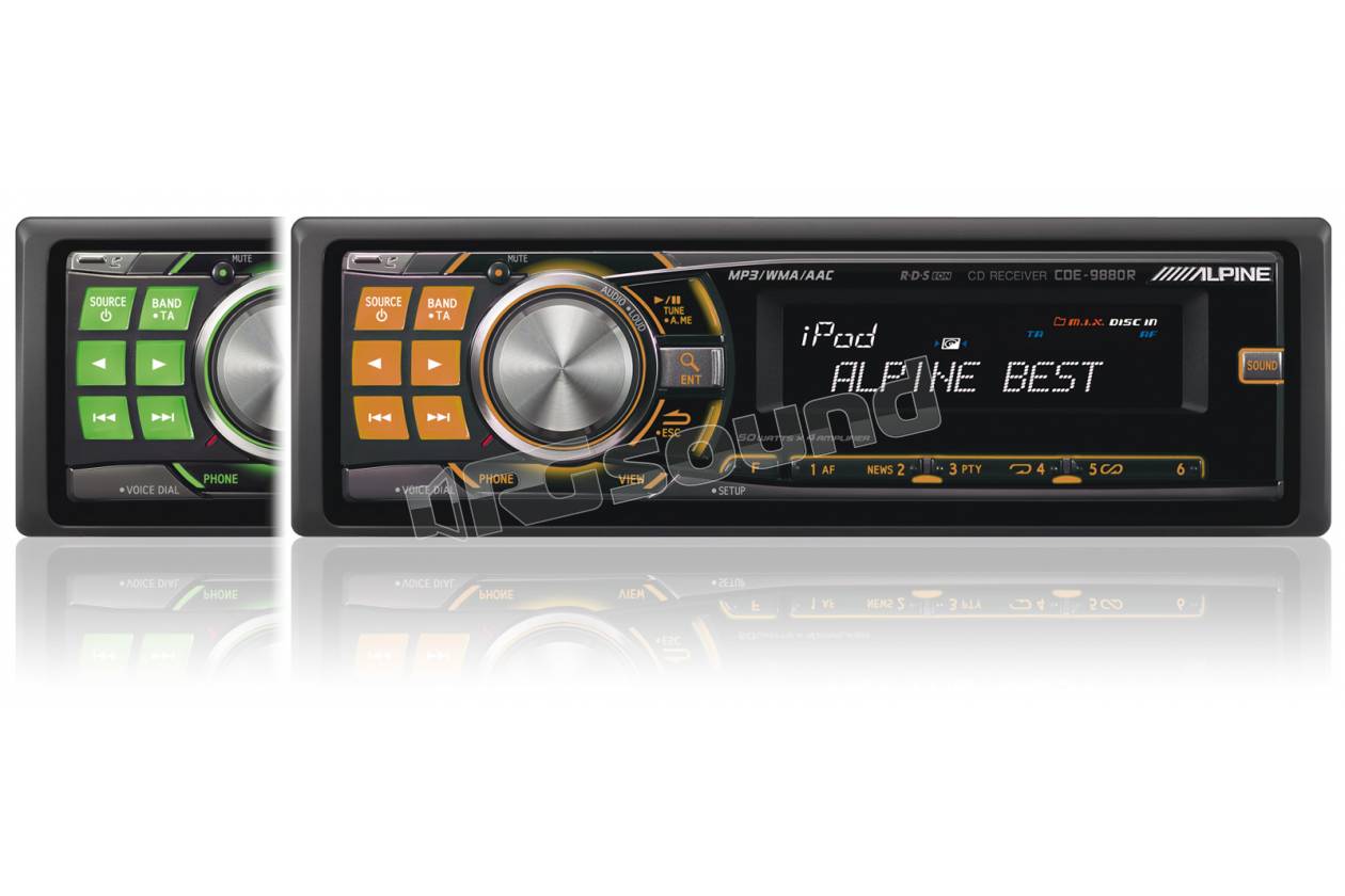 Alpine CDE-9880R