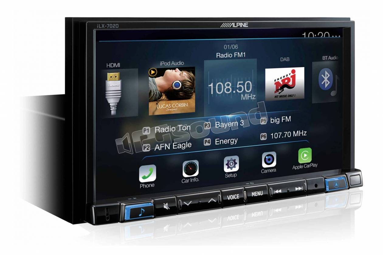 Alpine ILX-702-SM-OEM-SCREE