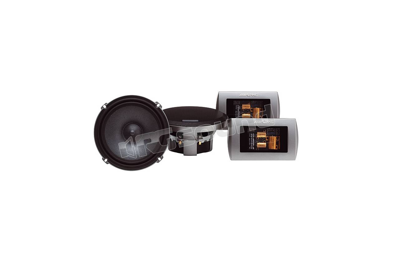 Alpine SPX-177R - Kit 2 vie con woofer da 165 mm