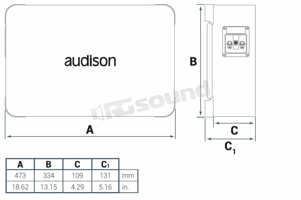 Audison APBX 8 R