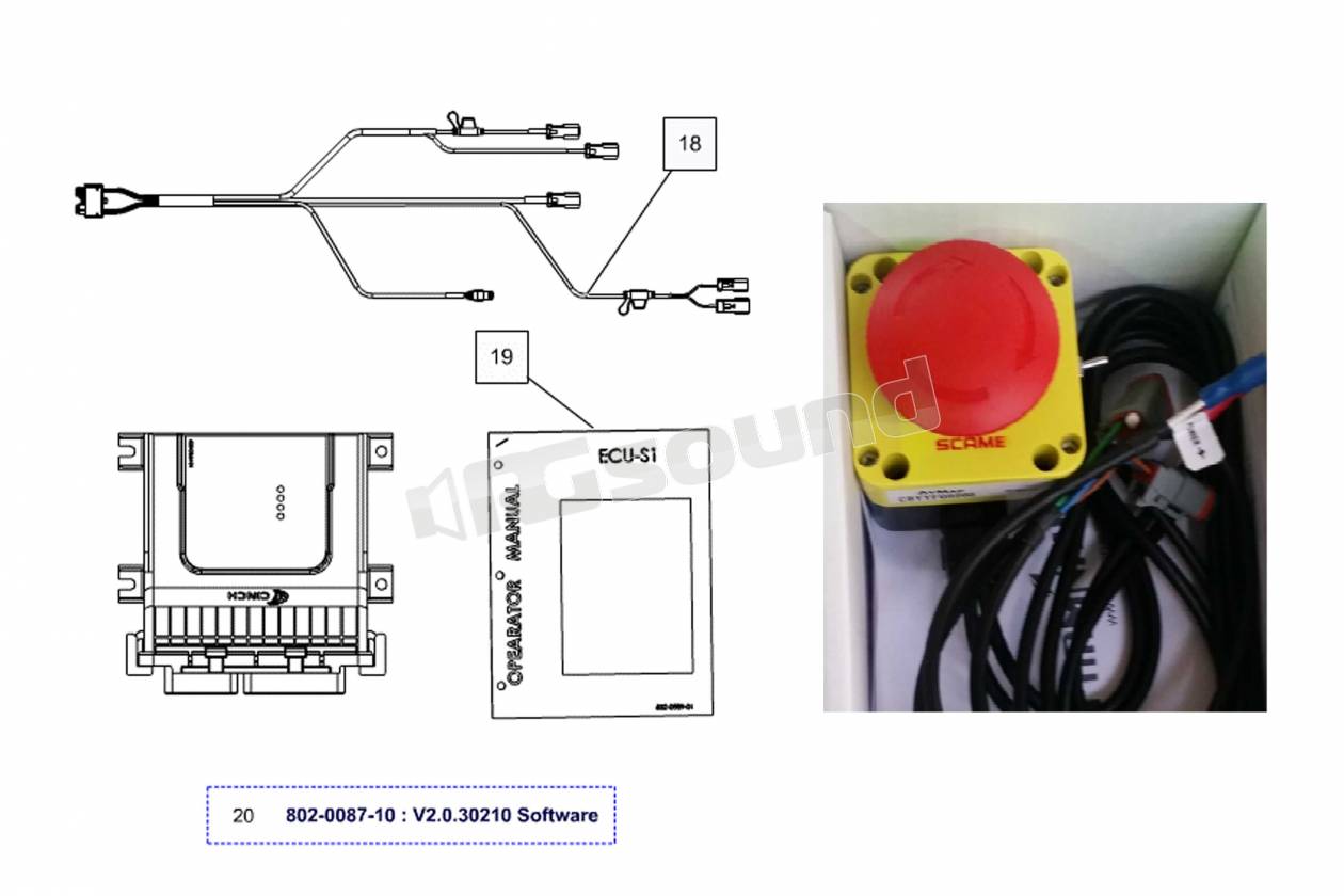 AV Map ECU-S1 Kit K10ASS0Y01