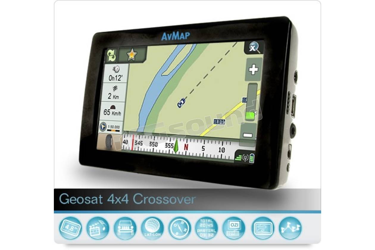 AV Map Geosat 4x4 Crossover