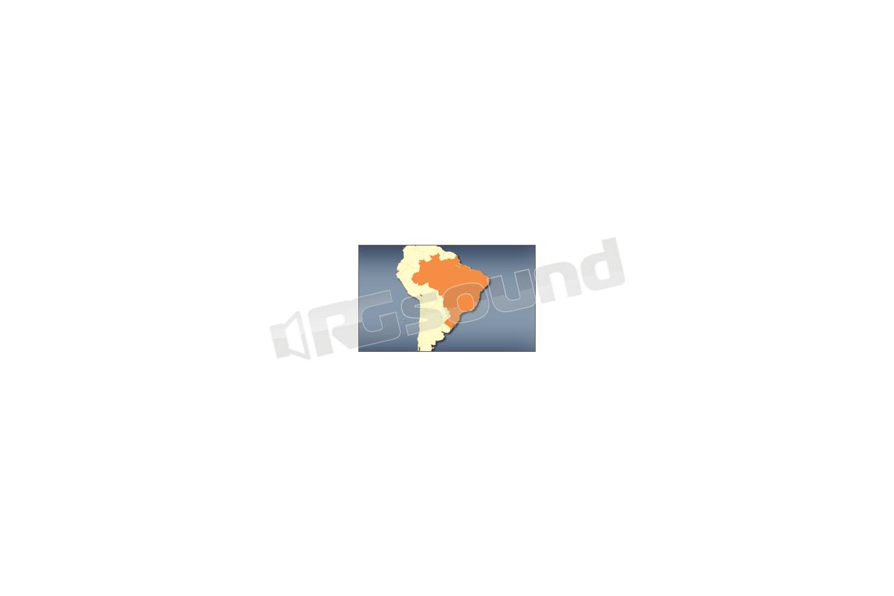 AV Map Mappa Brasile per Geosat 2