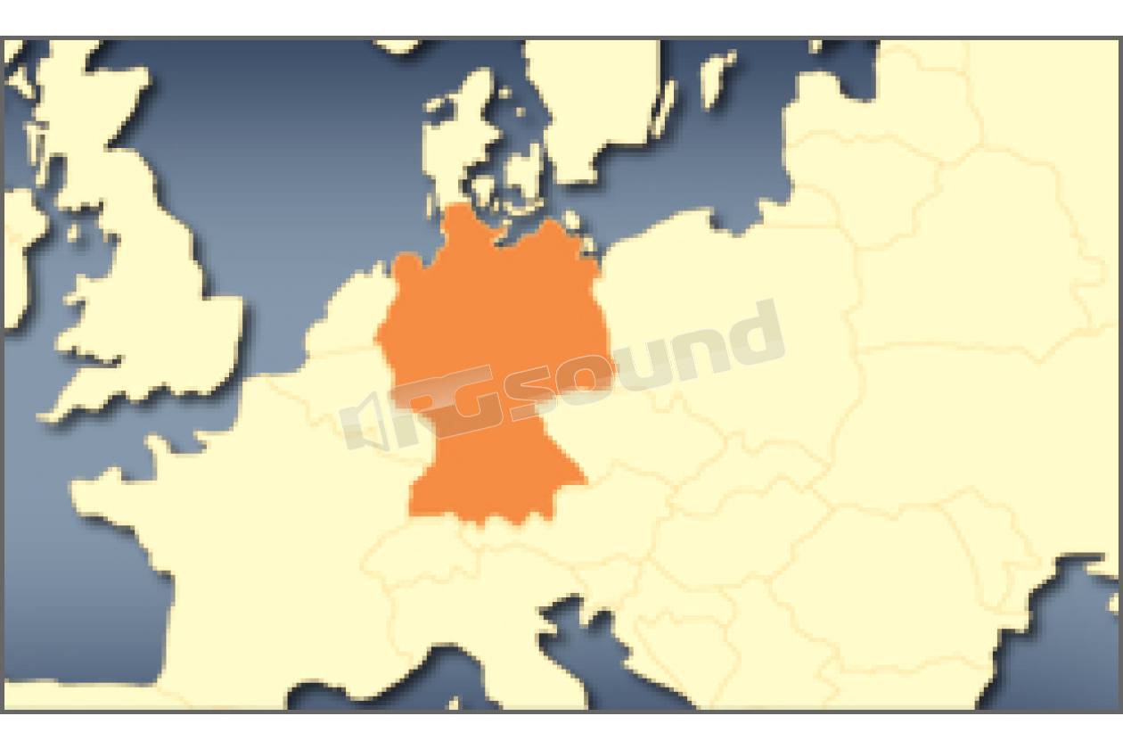 AV Map Mappa Germania per Geosat 6, Geosat 5, Geosat 4/2C e Geosat 2, Motivo