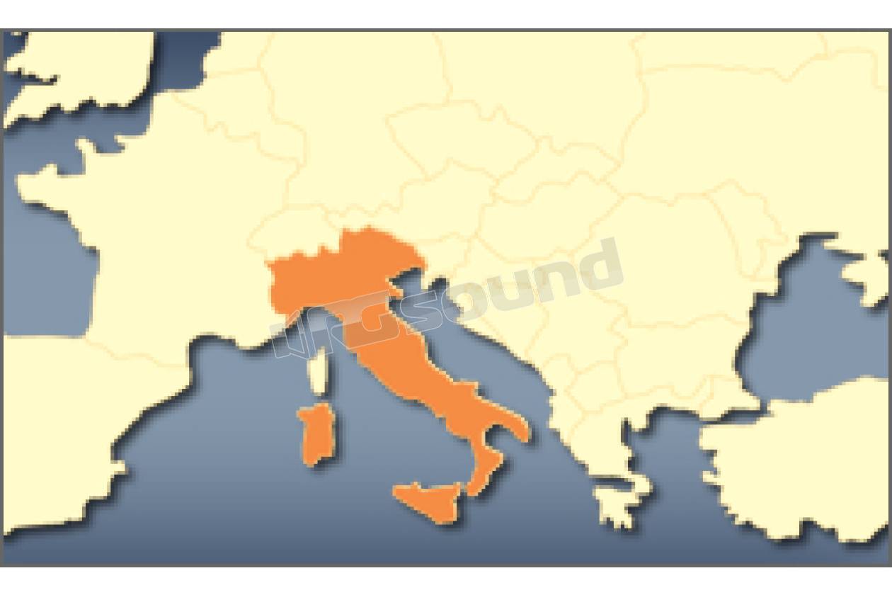 AV Map Mappa Italia per Geosat 6, Geosat 5, Geosat 4/2C e Geosat 2, Motivo