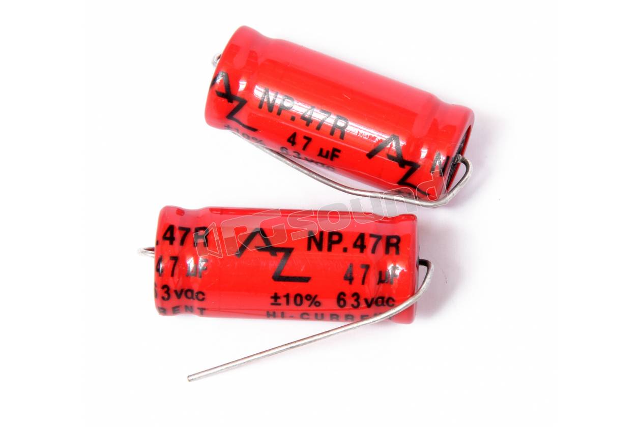 AZ Audiocomp NP.47R-2 condensatori 47 microfarad non polarizzati