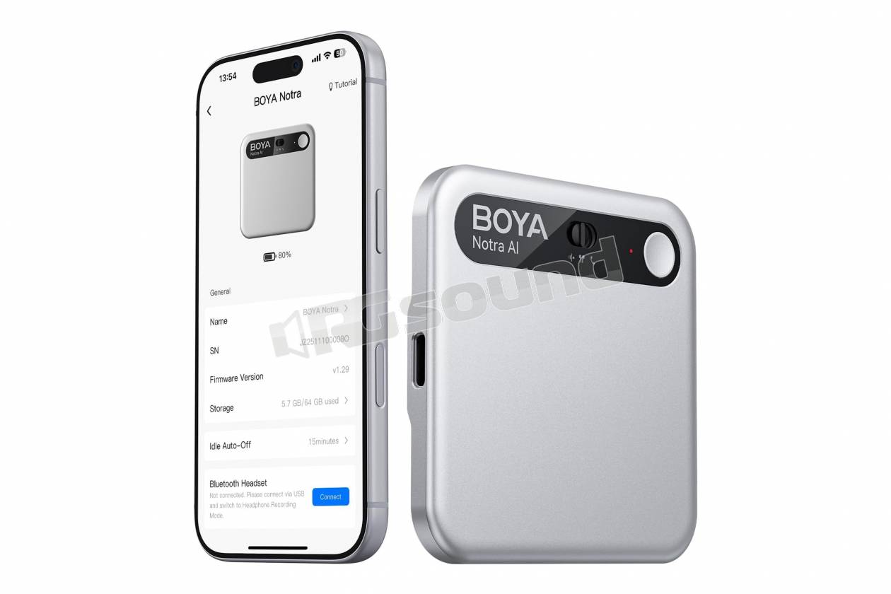 BOYA Notra Silver