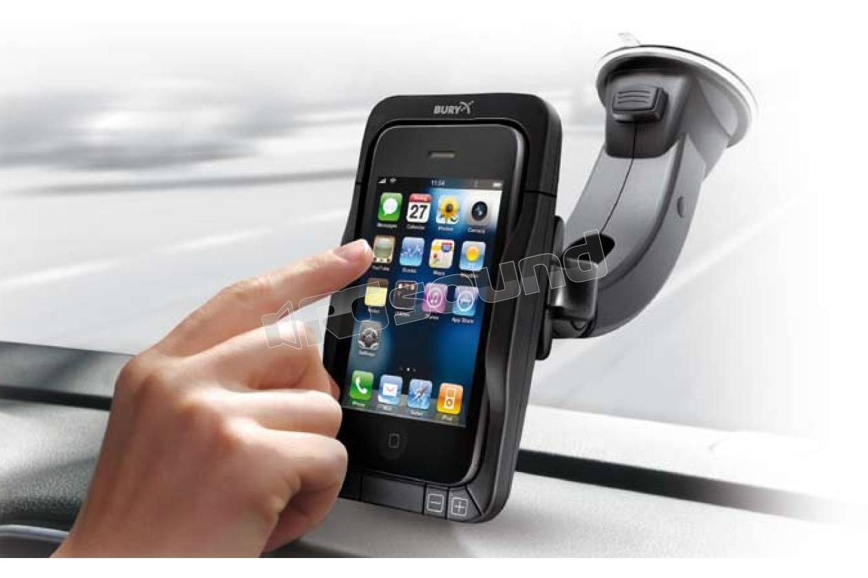 Bury Motion 3 - iPhone 3GS/3G - supporto attivo per auto con caricabatteria