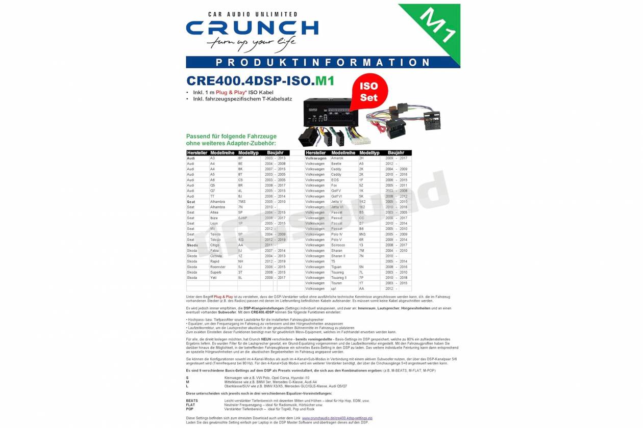 Crunch CRE400.4-M1