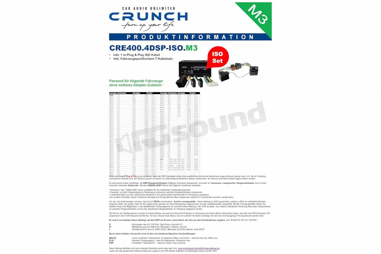 Crunch CRE400.4-M3
