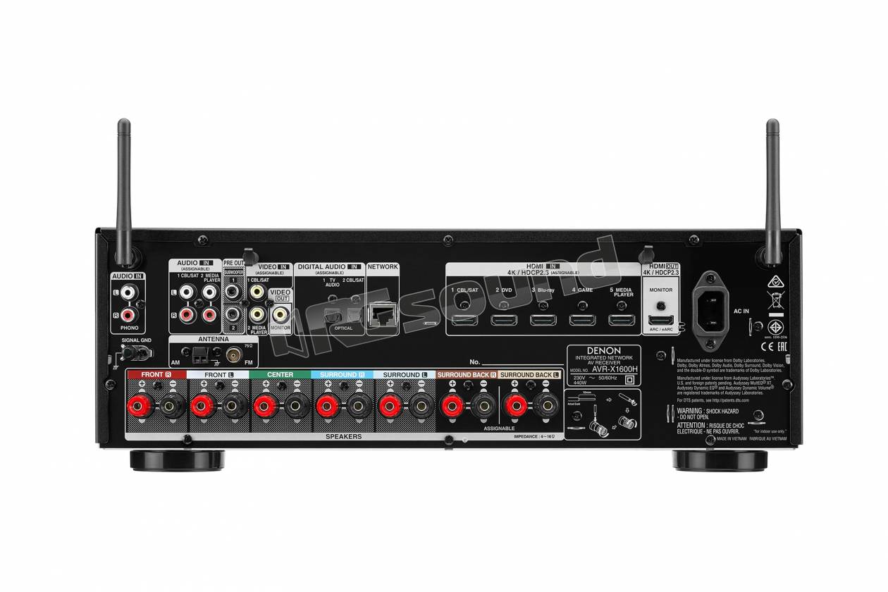 Denon AVR-X1600H DAB