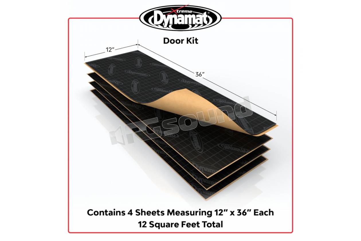 Dynamat DYN10435 Xtreme DOOR KIT smorzante e insonorizzante per l'ins