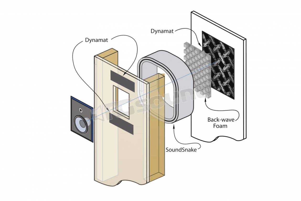 Dynamat DYN50506 Dynamat En-Wall 6