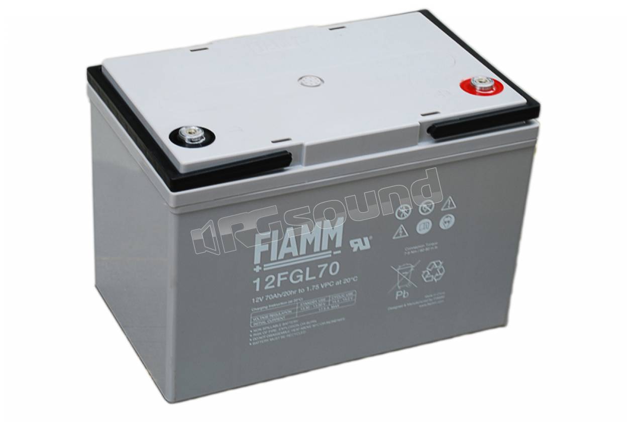 Fiamm 12FGL70 batteria servizio 70Ah - accumulatore solare eolico