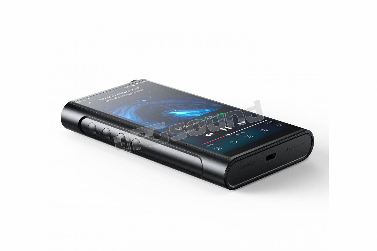 Lettore Musicale Portatile FIIO DISC | Doppio DAC CS43131, Uscite 3,5mm E 4,4mm, Bluetooth 5.4 LDAC, Schermo Touch Rotondo, Nero