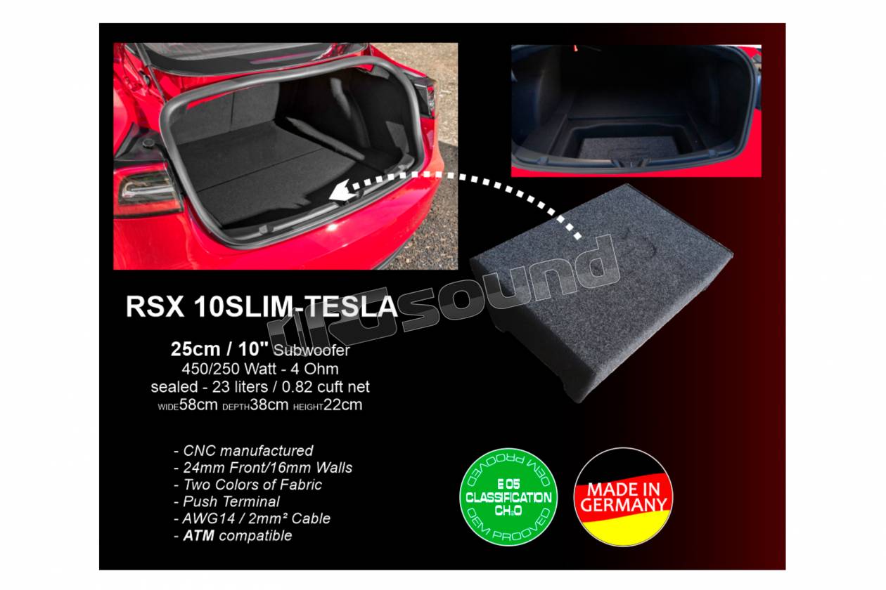 Gladen RSX 10 SLIM-TESLA