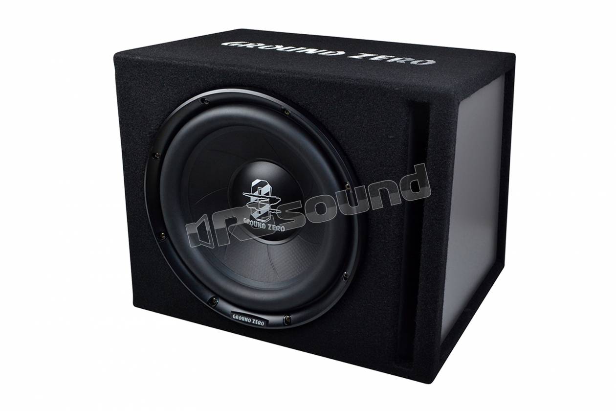 Ground Zero GZIB 30BR ACT Subwoofer 30cm Amplificato In Cassa Reflex 