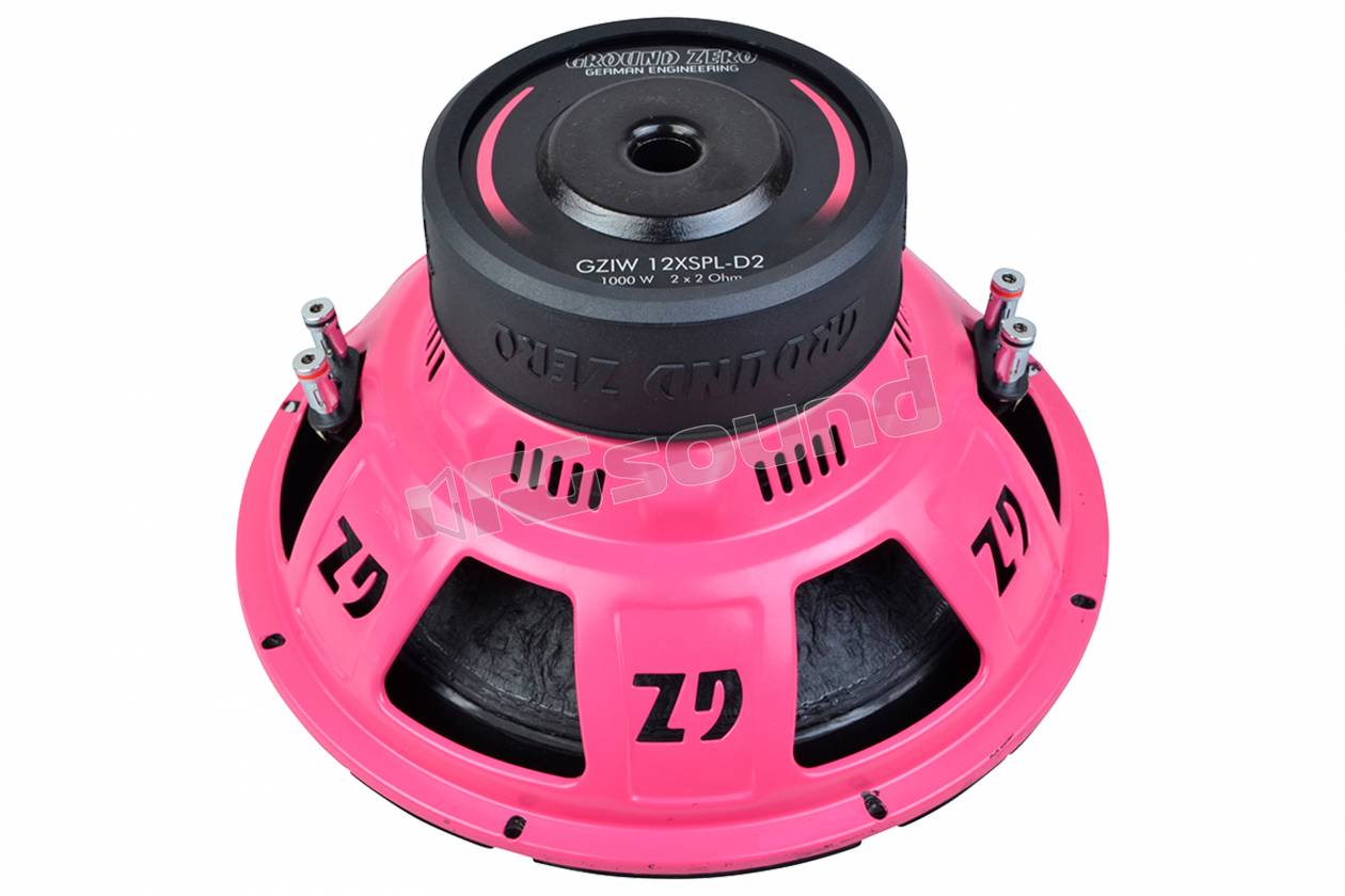 Ground Zero GZIW 12XSPL-D2 Pink Edition