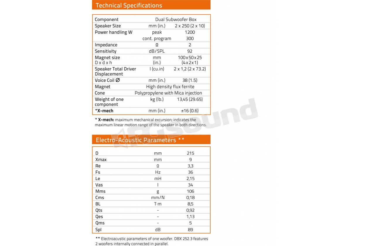 Hertz DBX 252.3