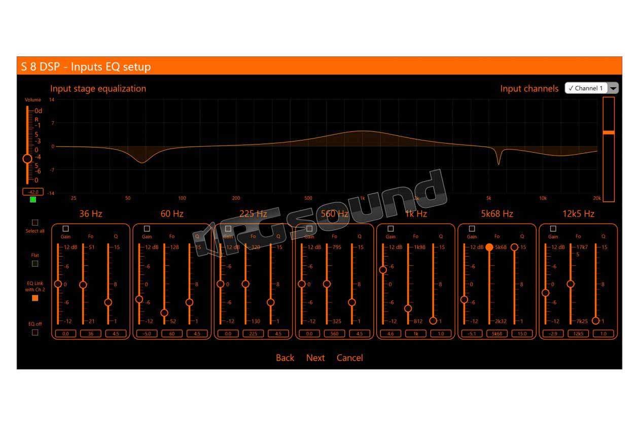 Hertz S8 DSP