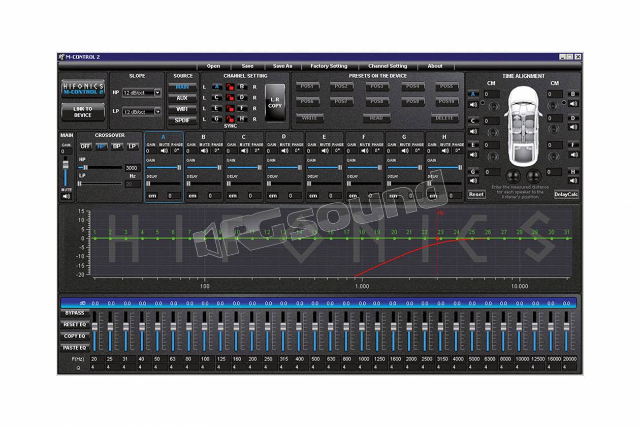 Hifonics M8-DSP-E