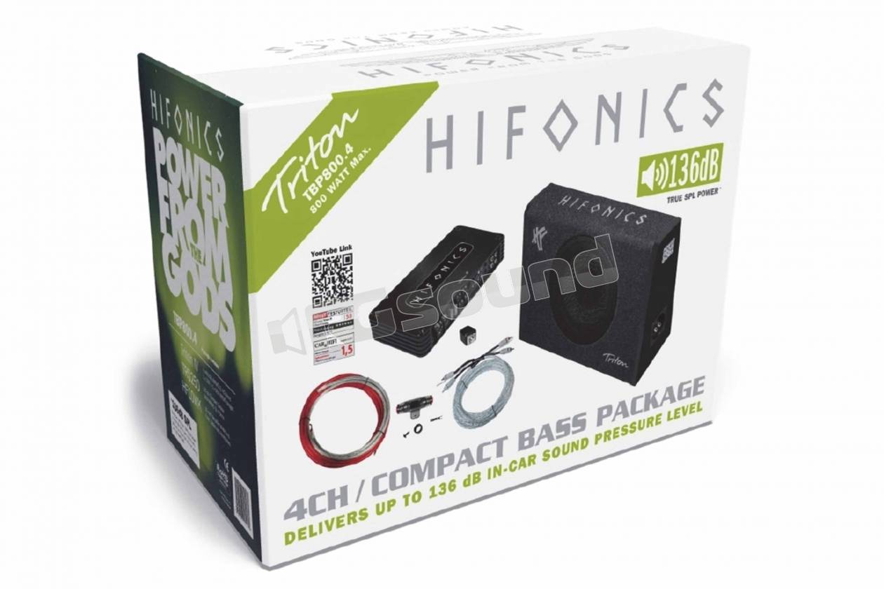 Hifonics TBP800.4