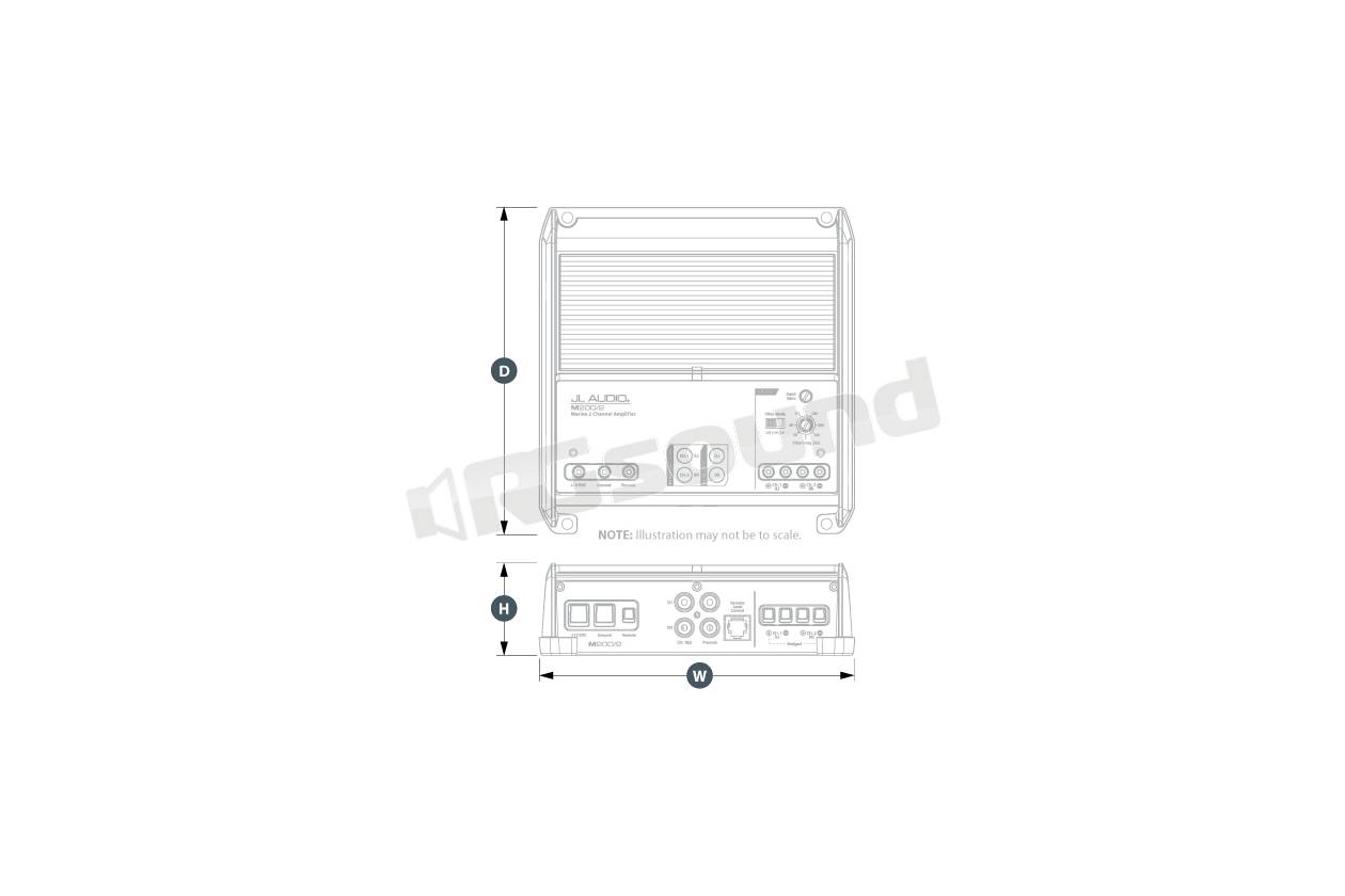JL Audio M200/2
