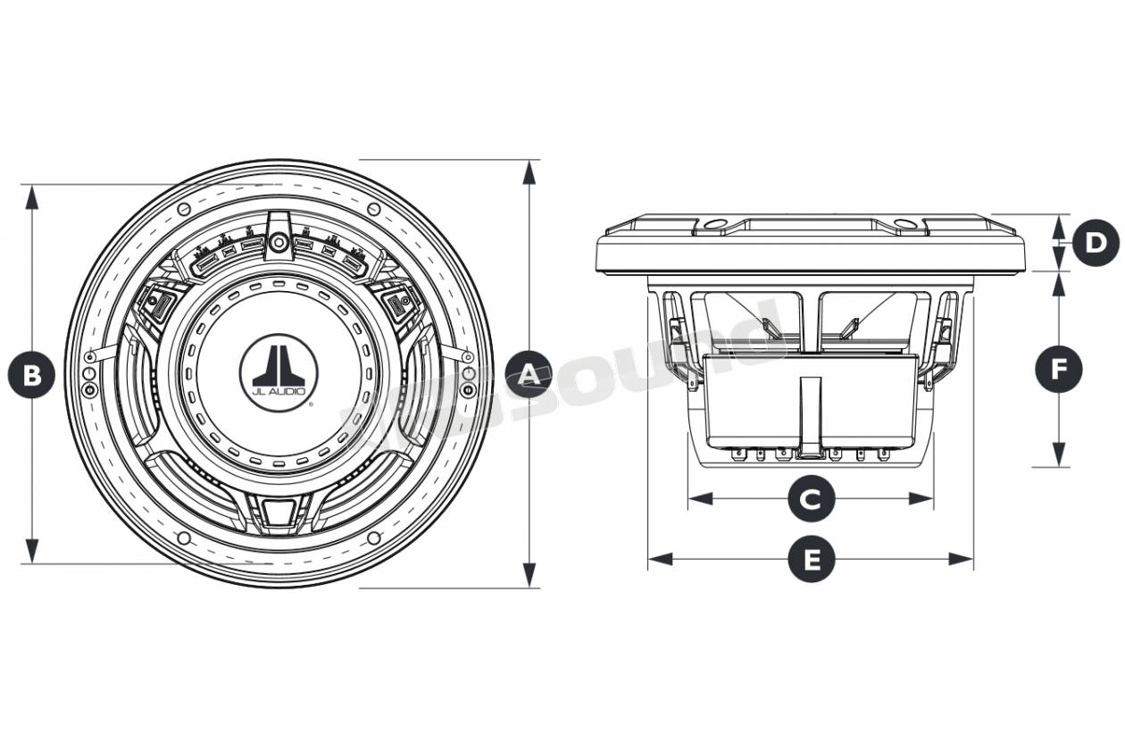 JL Audio M650-CCX-SG-TB