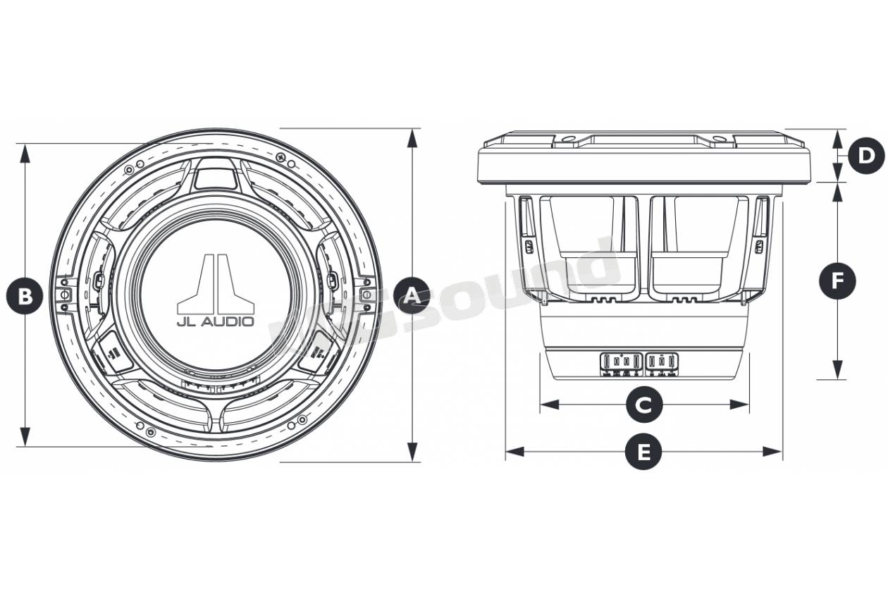 JL Audio M880-CCX-CG-TB