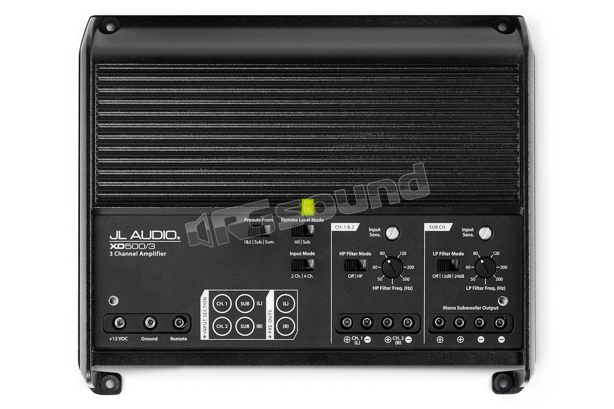 JL Audio XD500/3v2