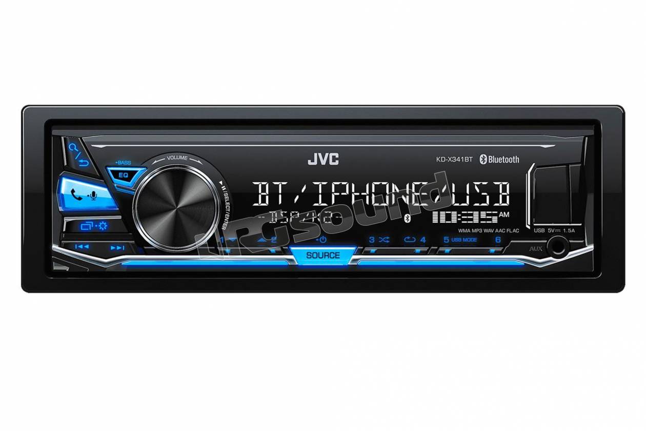 JVC KD X341BT Autoradio 1 din e 2 din Car stereo Autoradio 1 e 2