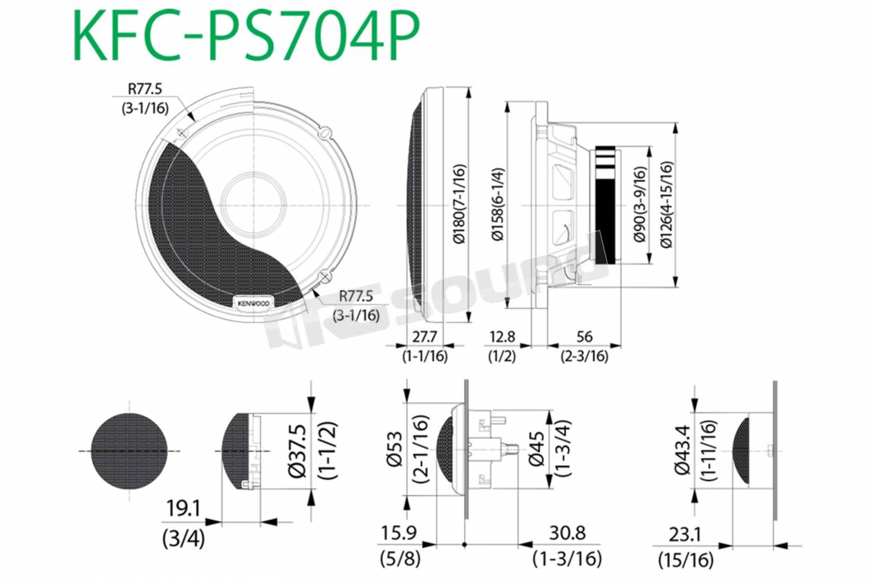 Kenwood KFC-PS704P