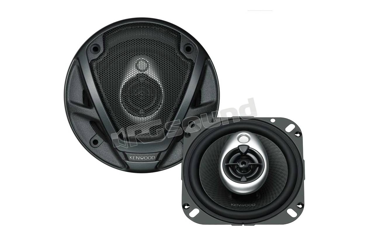 Kenwood KFC-S1756, Altoparlanti Auto 2 Vie Da 17cm, Potenza 250W, Suono Stage, Installazione Facile, Doppio Cono, Bassi Potenti