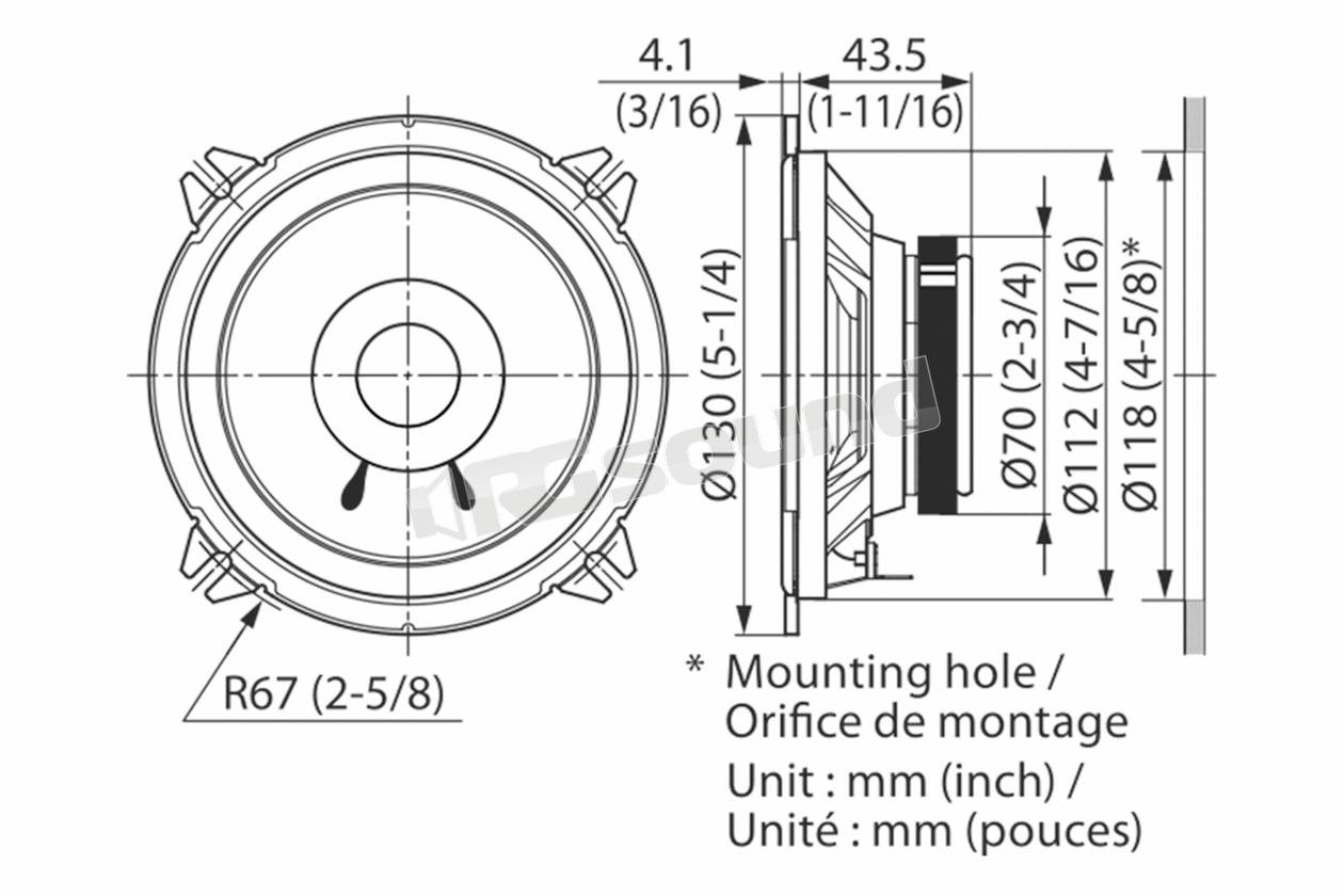 Kenwood KFC-S1356