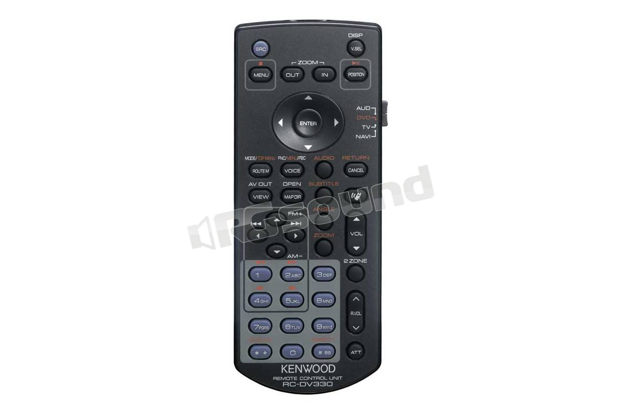 thumbnail image 2 of Kenwood RC-DV330 Wireless Remote Control – For DDX512, DNX5120, DNX7100, DNX7120, DNX7140, DNX7220 Car Audio 2 of 4