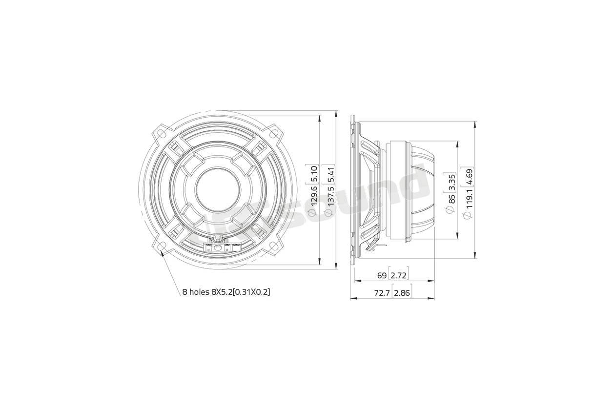 LaVoce CSF051.21-8