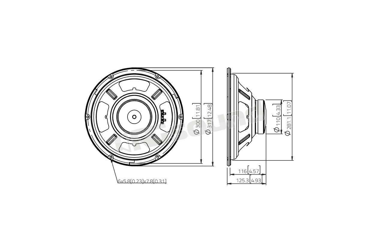 LaVoce LBASS12-15