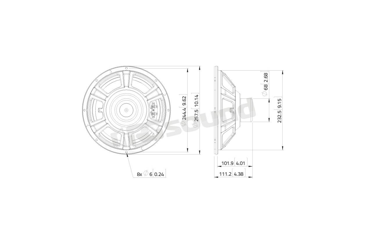 LaVoce NBASS10-20-8