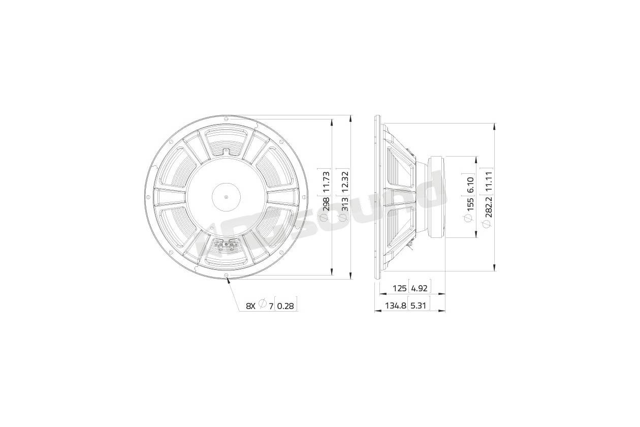 LaVoce WSF121.70G-8