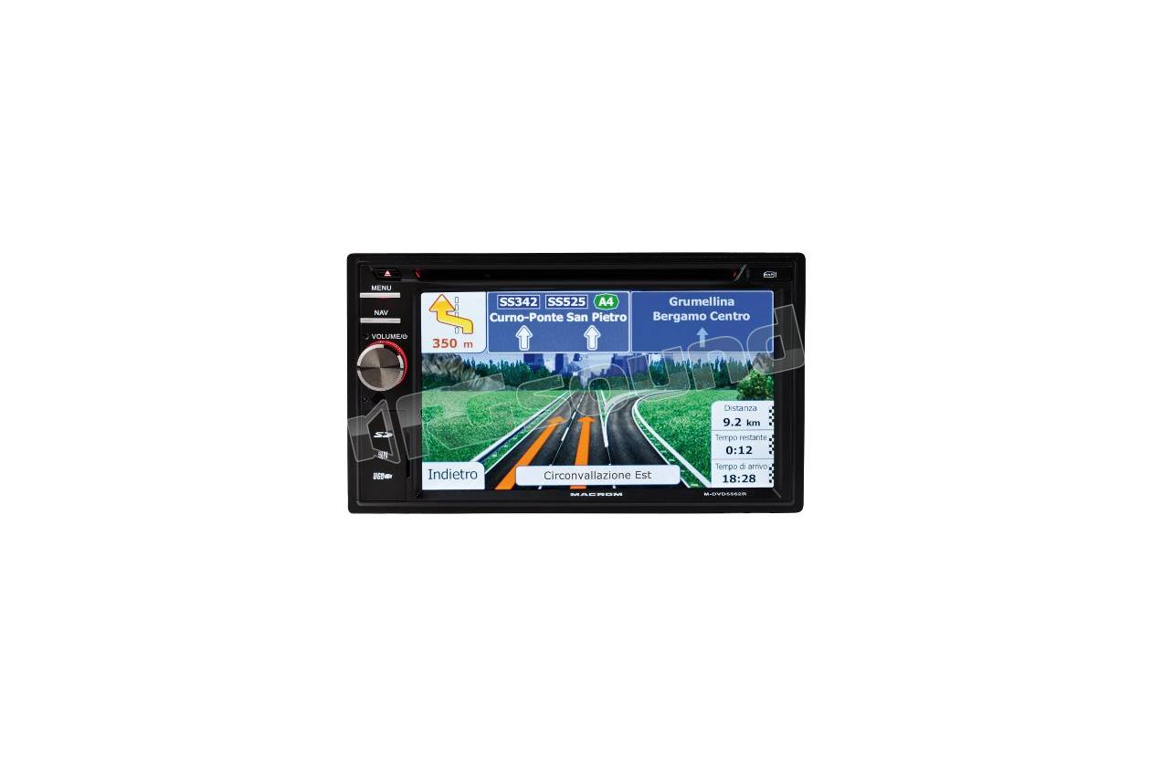 Macrom M-DVD5562R + licenza mappa Europa M-NV13I62FEU