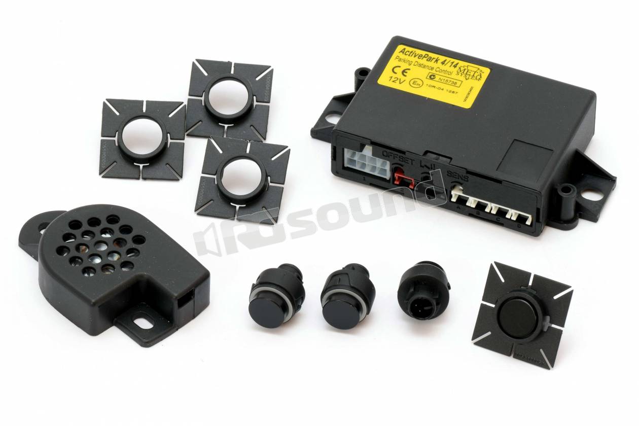 Meta System Meta ActivePark4/14 kit sensori parcheggio per utilizzo an ...