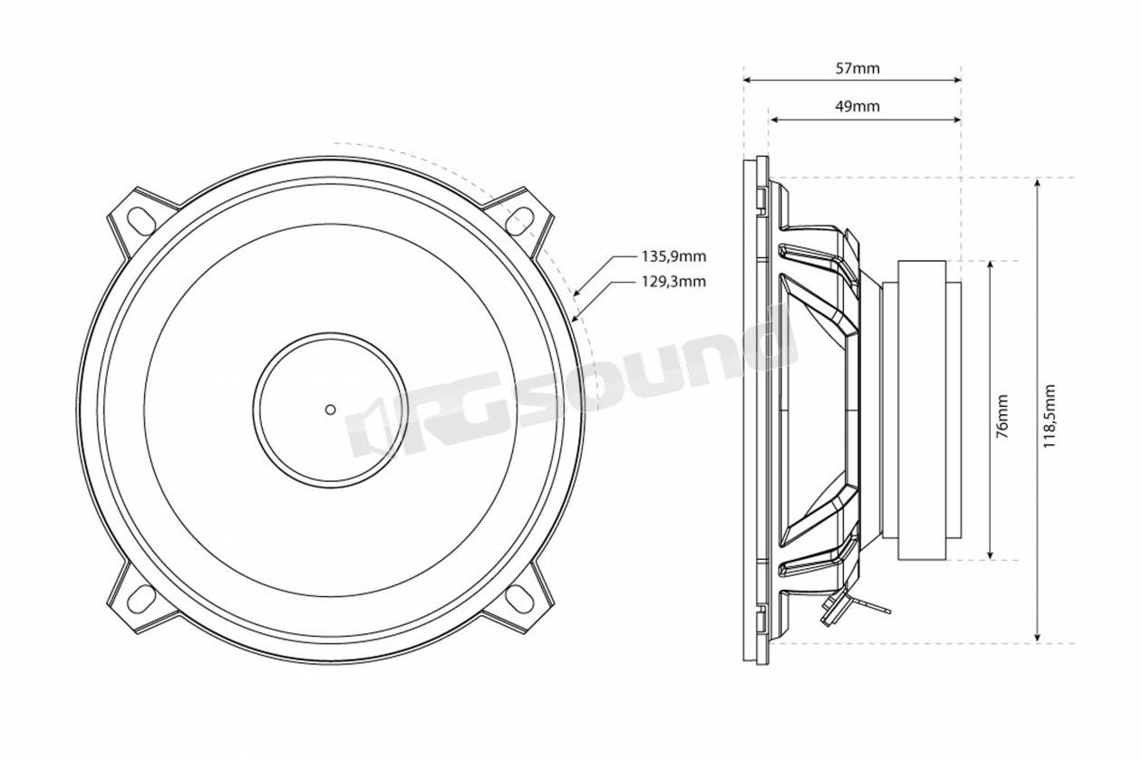 MTX audio TR 50S