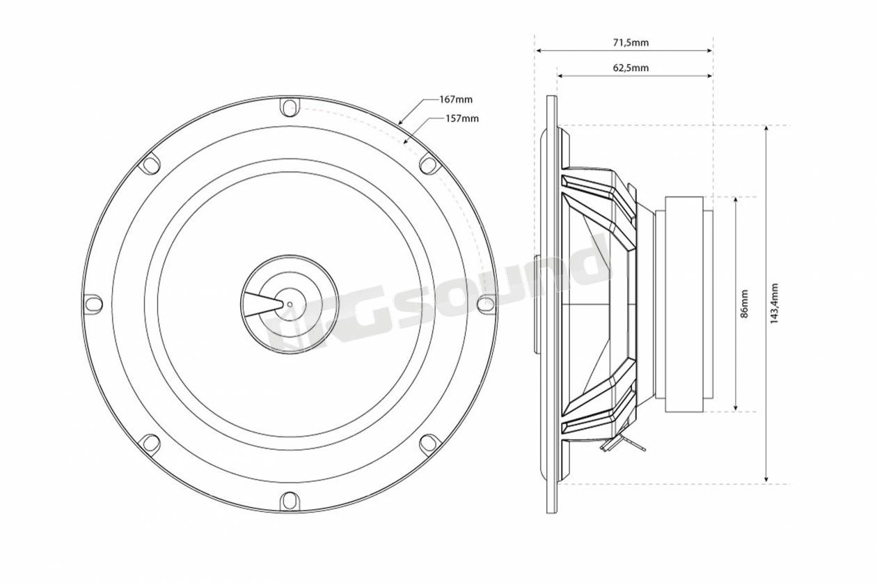 MTX audio TR 65C