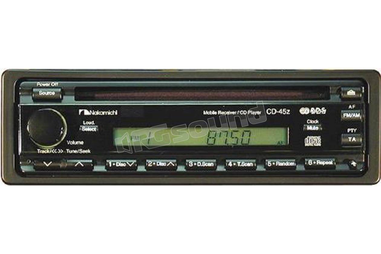 Автомагнитола читает. Nakamichi CD-45z. Nakamichi CD-45z крутилка. Накамичи CD 45z. Автомагнитола Nakamichi CD-45z.