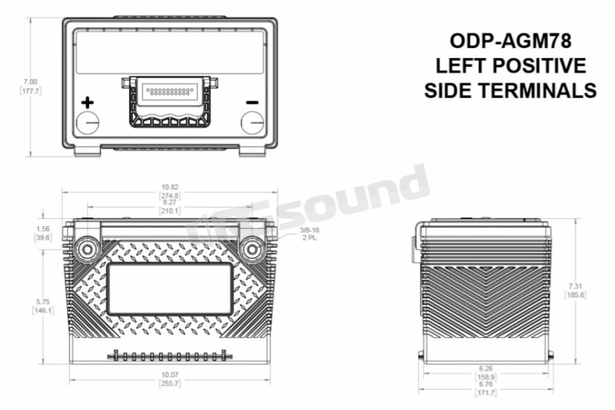 Odyssey Batteries ODP-AGM78